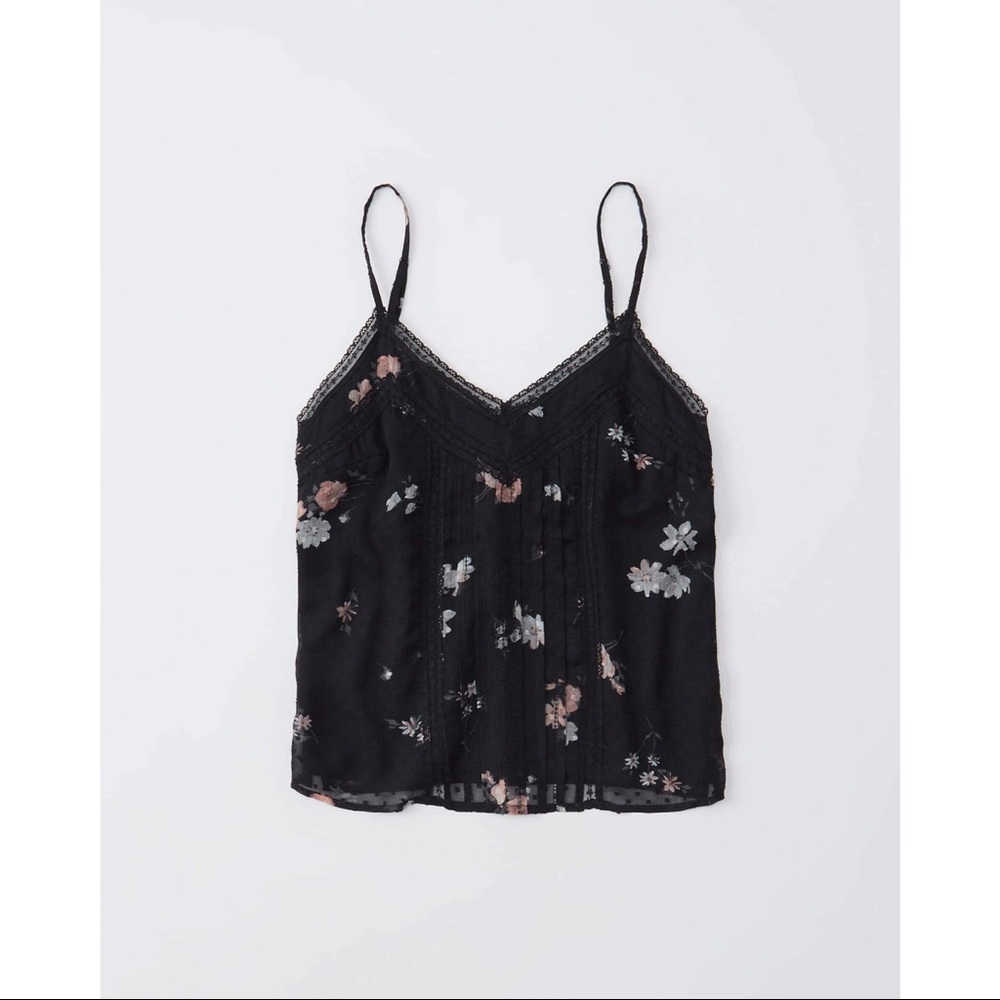 Abercrombie Fitch chiffon cami